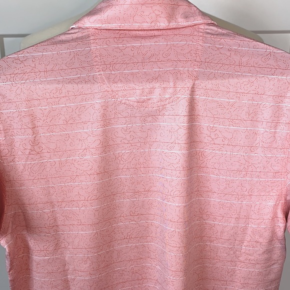 NWT Oxford Lauderhill Stripe Print Polo - Picture 6 of 7